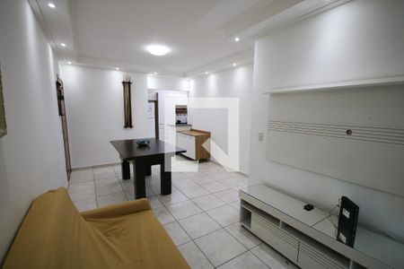 Sala de apartamento para alugar com 2 quartos, 69m² em Guilhermina, Praia Grande