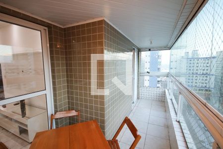 Varanda de apartamento para alugar com 2 quartos, 69m² em Guilhermina, Praia Grande