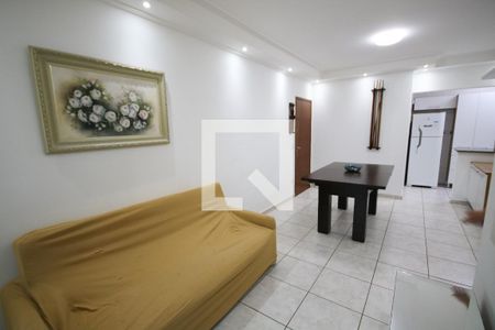 Sala de apartamento para alugar com 2 quartos, 69m² em Guilhermina, Praia Grande