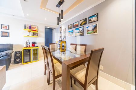 Sala de apartamento à venda com 3 quartos, 79m² em Campestre, Santo André