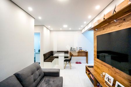 Sala de apartamento à venda com 2 quartos, 67m² em Chácara Santo Antônio (zona Leste), São Paulo