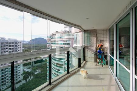 Varanda de apartamento à venda com 3 quartos, 272m² em Barra da Tijuca, Rio de Janeiro