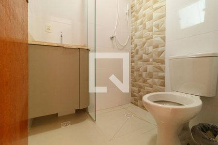 Banheiro de apartamento para alugar com 1 quarto, 25m² em Vila Gustavo, São Paulo
