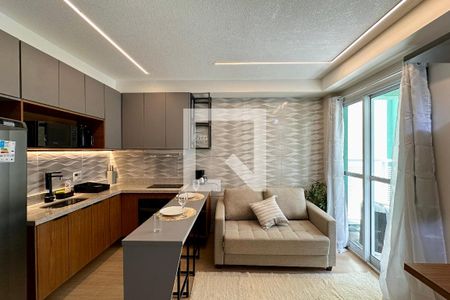 Sala/Quarto de apartamento para alugar com 1 quarto, 30m² em Santo Cristo, Rio de Janeiro