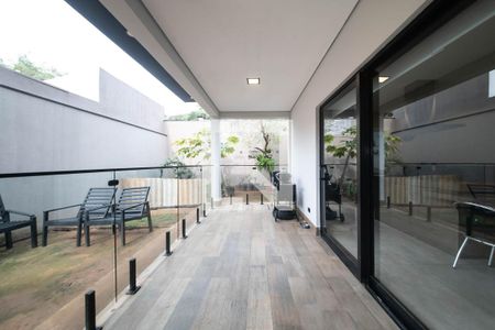 Varanda da Sala de casa de condomínio para alugar com 3 quartos, 250m² em Brooklin, São Paulo