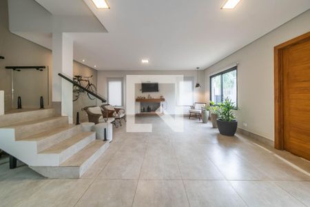 Sala de casa de condomínio para alugar com 3 quartos, 250m² em Brooklin, São Paulo