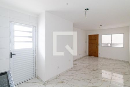 Sala/Cozinha de apartamento à venda com 2 quartos, 44m² em Parque Cruzeiro do Sul, São Paulo