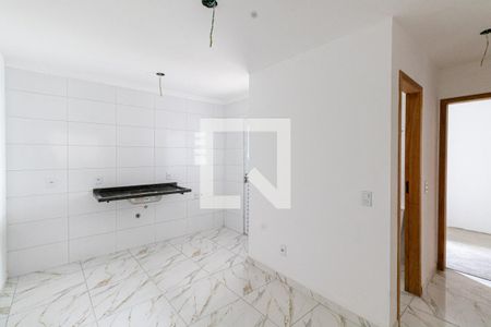 Sala/Cozinha de apartamento à venda com 2 quartos, 44m² em Parque Cruzeiro do Sul, São Paulo
