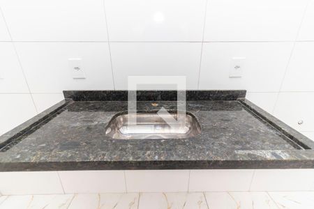 Sala/Cozinha de apartamento à venda com 2 quartos, 43m² em Parque Cruzeiro do Sul, São Paulo