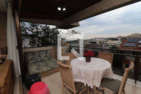 Sacada Gourmet de apartamento à venda com 4 quartos, 154m² em Jardim Guanabara, Rio de Janeiro