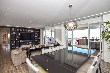 Sala de apartamento à venda com 4 quartos, 223m² em Vila Morumbi, São Paulo