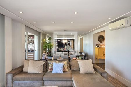 Sala de apartamento à venda com 4 quartos, 223m² em Vila Morumbi, São Paulo