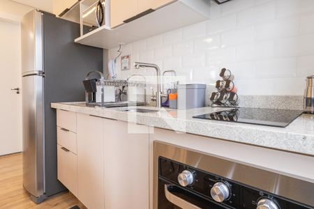 Sala/Cozinha de apartamento à venda com 2 quartos, 37m² em Vila Olímpia, São Paulo
