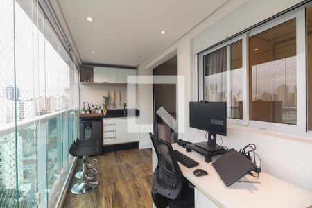 Varanda de apartamento à venda com 2 quartos, 60m² em Vila Gomes Cardim, São Paulo