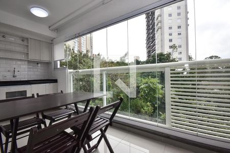 Varanda de apartamento para alugar com 1 quarto, 40m² em Vila Andrade, São Paulo