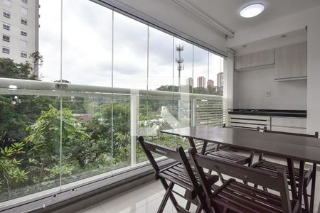 Varanda de apartamento para alugar com 1 quarto, 40m² em Vila Andrade, São Paulo