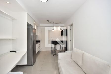 Sala de apartamento para alugar com 1 quarto, 40m² em Vila Andrade, São Paulo