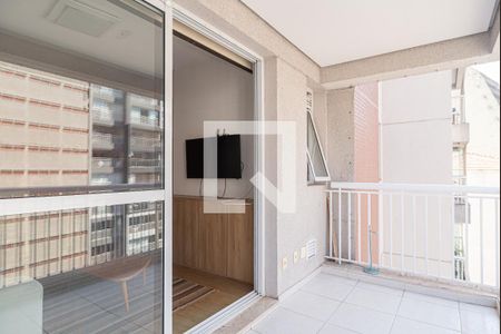 Varanda da Sala de apartamento para alugar com 2 quartos, 64m² em Consolação, São Paulo