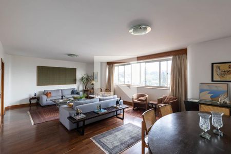 Sala de apartamento à venda com 4 quartos, 186m² em Santa Cecilia, São Paulo