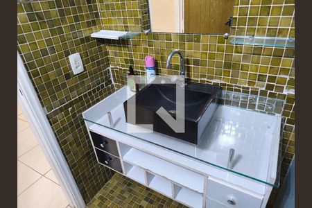 Banheiro Social de kitnet/studio à venda com 1 quarto, 31m² em Vila Mariana, São Paulo