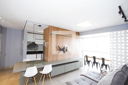 Sala de apartamento para alugar com 2 quartos, 67m² em Estrela Dalva, Belo Horizonte