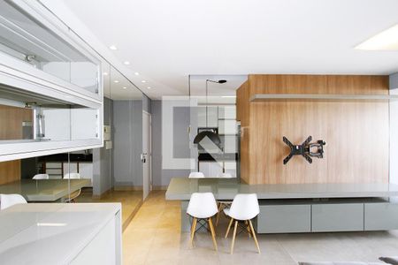 Sala de apartamento para alugar com 2 quartos, 67m² em Estrela Dalva, Belo Horizonte