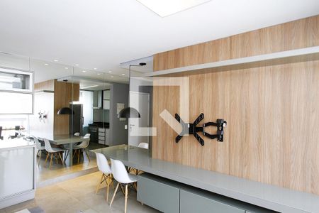 Sala de apartamento para alugar com 2 quartos, 67m² em Estrela Dalva, Belo Horizonte