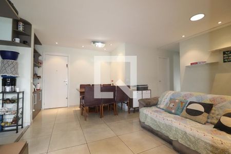 Sala de apartamento à venda com 2 quartos, 70m² em Campestre, Santo André