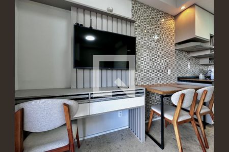 Sala de kitnet/studio para alugar com 1 quarto, 28m² em Santo Amaro, São Paulo