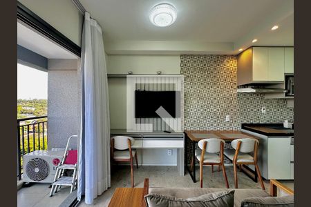 Sala de kitnet/studio para alugar com 1 quarto, 28m² em Santo Amaro, São Paulo