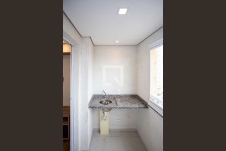 Varanda gourmet de apartamento à venda com 2 quartos, 54m² em Centro, Diadema