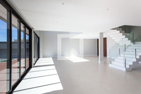 Sala de casa de condomínio à venda com 4 quartos, 612m² em Alphaville Nova Lima, Nova Lima