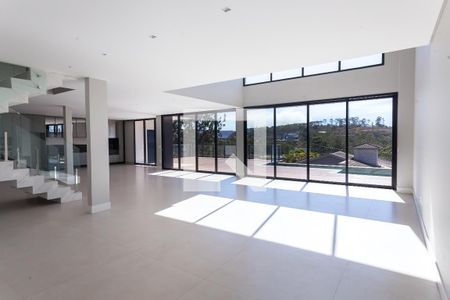 Sala de casa de condomínio à venda com 4 quartos, 612m² em Alphaville Nova Lima, Nova Lima