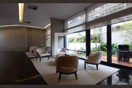 Hall Social de apartamento para alugar com 1 quarto, 62m² em Vila Olímpia, São Paulo