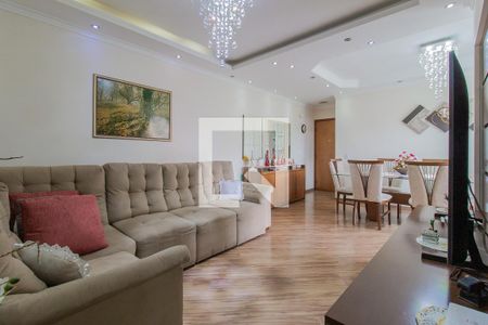 Sala de apartamento para alugar com 3 quartos, 79m² em Vila Bocaina, Mauá