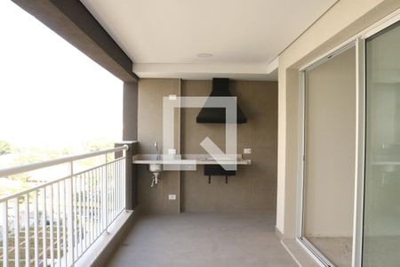 Varanda gourmet de apartamento à venda com 2 quartos, 91m² em Vila Anastácio, São Paulo