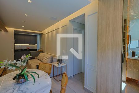 Sala de apartamento à venda com 2 quartos, 52m² em Coração Eucarístico, Belo Horizonte