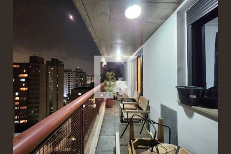 Varanda de apartamento à venda com 4 quartos, 130m² em Indianópolis, São Paulo