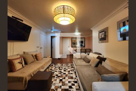 Sala de apartamento à venda com 4 quartos, 130m² em Indianópolis, São Paulo