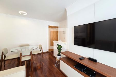 Sala de apartamento à venda com 1 quarto, 55m² em Baeta Neves, São Bernardo do Campo