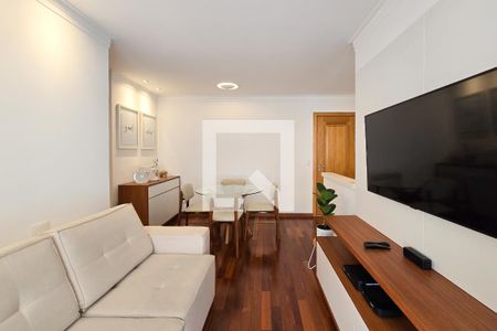 Sala de apartamento à venda com 1 quarto, 55m² em Baeta Neves, São Bernardo do Campo