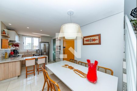 Sala  de apartamento à venda com 3 quartos, 157m² em Nova Granada, Belo Horizonte