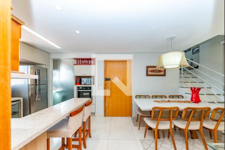 Sala  de apartamento à venda com 3 quartos, 157m² em Nova Granada, Belo Horizonte