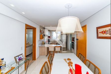 Sala  de apartamento à venda com 3 quartos, 157m² em Nova Granada, Belo Horizonte