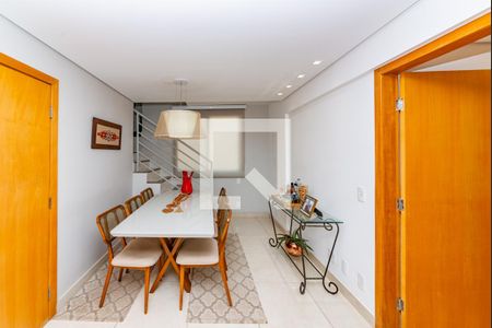 Sala  de apartamento à venda com 3 quartos, 157m² em Nova Granada, Belo Horizonte
