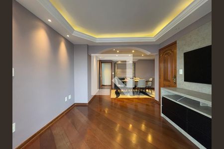 Sala de apartamento à venda com 3 quartos, 150m² em Vila Curuçá, Santo André