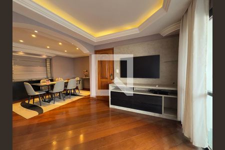 Sala de apartamento à venda com 3 quartos, 150m² em Vila Curuçá, Santo André