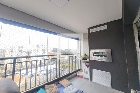 Varanda da Sala de apartamento à venda com 2 quartos, 64m² em Jardim Independência (são Paulo), São Paulo