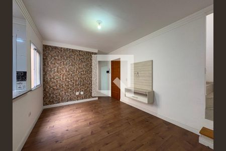 Sala de apartamento à venda com 2 quartos, 90m² em Vila Tibiriçá, Santo André