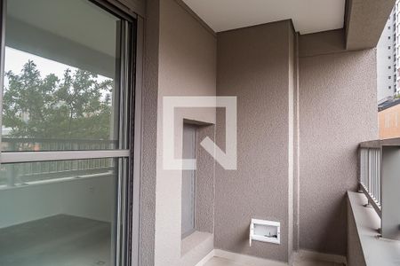 Varanda de apartamento à venda com 1 quarto, 28m² em Vila Clementino, São Paulo